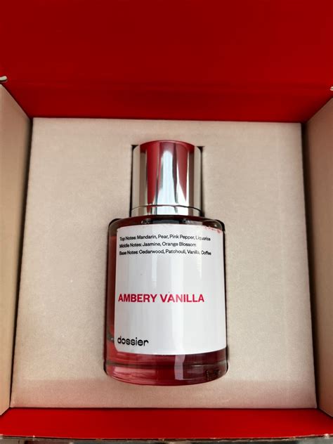 Perfume Review: Dossier Ambery Vanilla (Dupe for YSL Black 